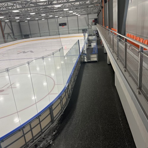 Výplne zábradlí lankovou sieťou - Šport aréna Malacky