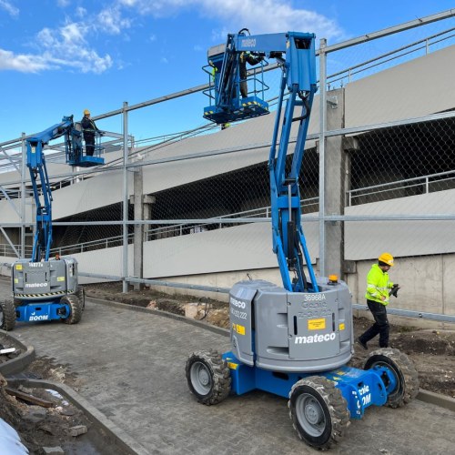 Lankové siete v rámoch - garážový dom Maďarsko