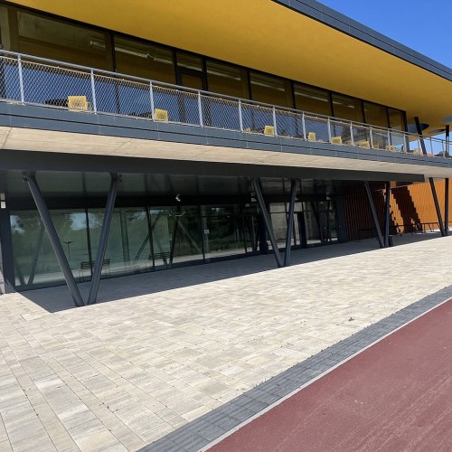 Výplne zábradlí lankovou sieťou - Šport aréna Malacky